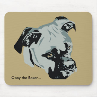 Mousepad Obedeça o pugilista