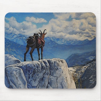 Mousepad Oberhalsi Pack Goat nas montanhas de Idaho/desenha