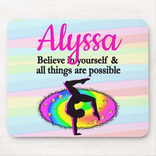 MOUSEPAD OBJETIVOS E SONHOS DA GINÁSTICA (Frente)