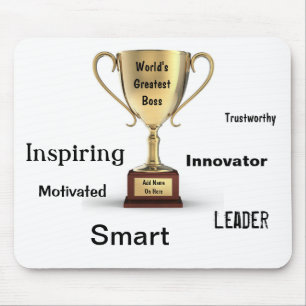 Mousepad Obrigado presentes para o chefe