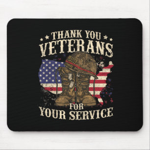 Mousepad Obrigado Veteranos Pelo Seu Dia De Veteranos De Se