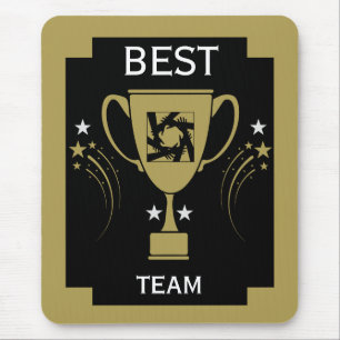 Mousepad Obrigados da equipe corporativa