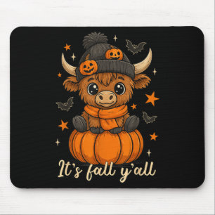 Mousepad Obrigados De Vaca Em Queda Em Highland