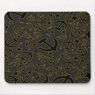 Mousepad Obscuridade comunista da esteira do rato