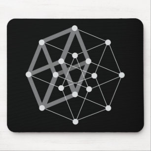 Mousepad obscuridade do hypercube
