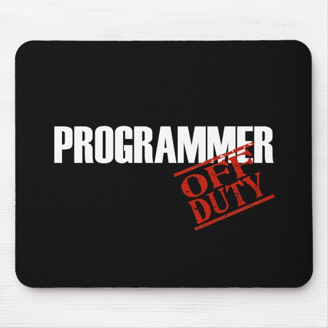 MOUSEPAD OBSCURIDADE FORA DE SERVIÇO DO PROGRAMADOR (Frente)