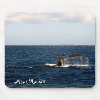 Mousepad Observação da baleia de Maui Havaí
