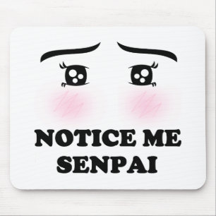 Mousepad Observe-me menina de cora Kawaii Suki do Anime de