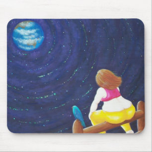 Mousepad Obtenção longe dela toda