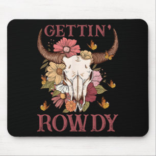 Mousepad Obtendo Rowdy Western Cowgirl Groovy Ba