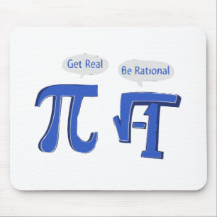 Mousepad Obtenha real seja racional