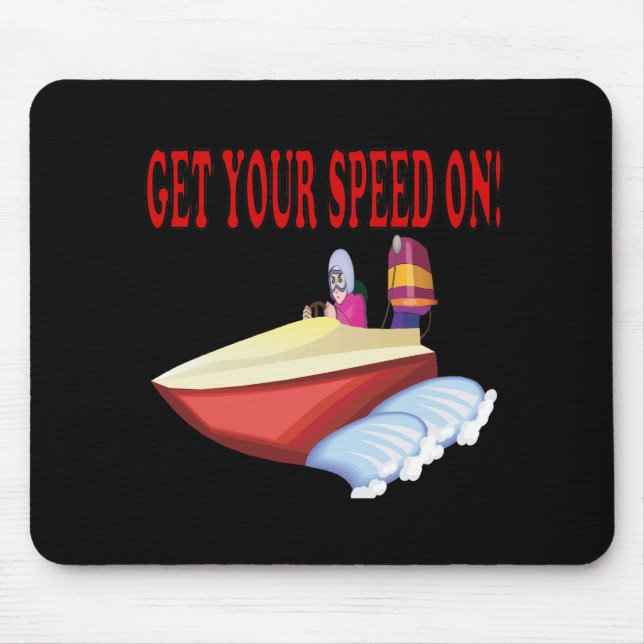 Mousepad Obtenha sua velocidade sobre (Frente)