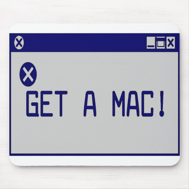 Mousepad Obtenha um Mac! (Frente)