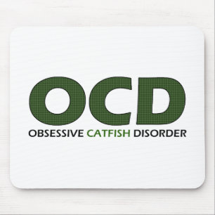 Mousepad OCD - Desordem obsessiva do peixe-gato