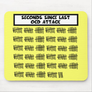 Mousepad OCD engraçado