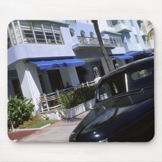 Mousepad Ocean Drive, Miami Beach Flórida (Frente)