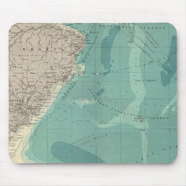 Mousepad Oceano Atlântico Sul (Frente)