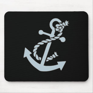 Mousepad Oceano da âncora do navio náutico