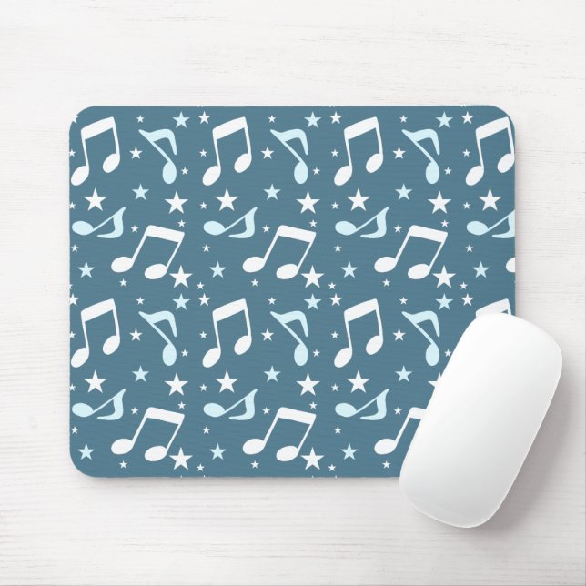 Mousepad Oceano de Música padronizado (Com mouse)