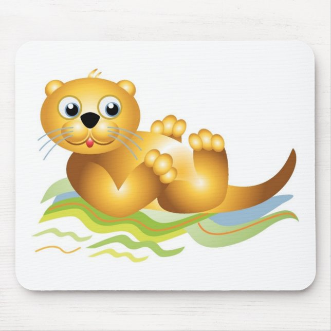 Mousepad Oceano Otter (Frente)