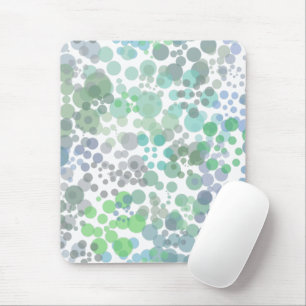 Mousepad Oceano Spray Água Cai Aquarela Arte
