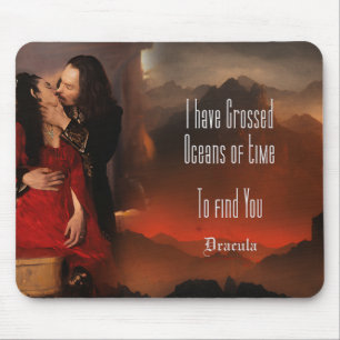 Mousepad Oceanos de tempo - Pad do rato Drácula com aspas