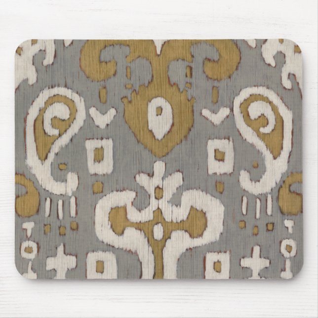 Mousepad Ochre Ikat I (Frente)