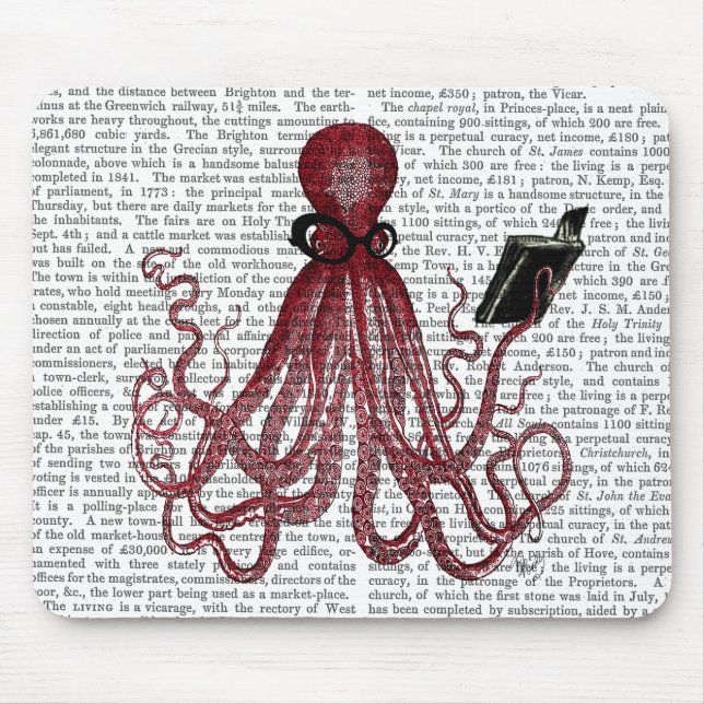 Mousepad Octopus inteligente (Frente)