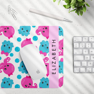 Mousepad Octopus Patterno, Octopus Fresco, Mar, Seu Nome