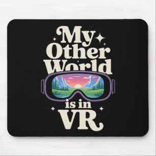 Mousepad Óculos de Realidade Virtual para Mundos de Jogador