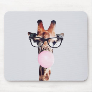 MOUSEPAD ÓCULOS DE VISTO GIGANFFE QUE SOUBEM UMA BOLHA DE