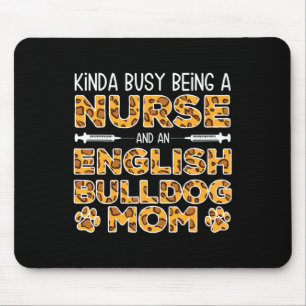 Mousepad Ocupado Sendo Enfermeira Cachorro Mãe - Cachorro I