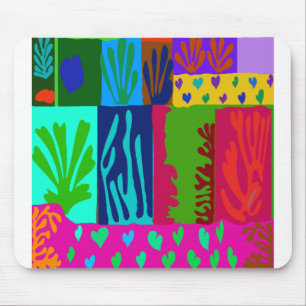Mousepad Ode à Colagem de Matisse