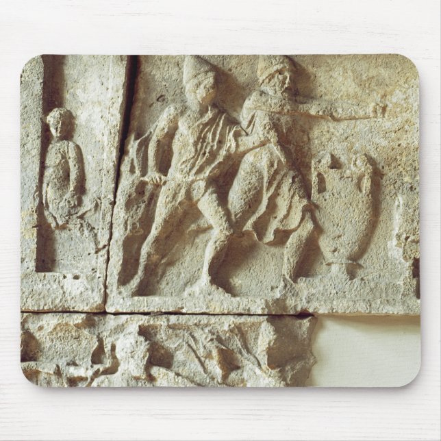 Mousepad Odysseus que descobre os pretendentes de sua (Frente)