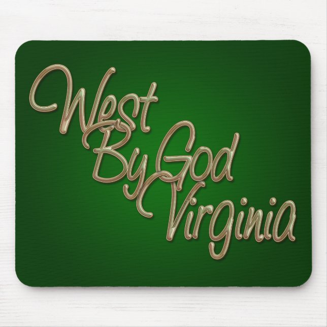 Mousepad Oeste pelo deus Virginia_2 (Frente)