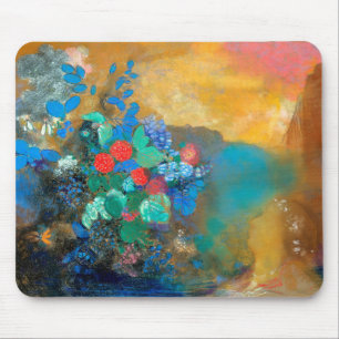 Mousepad Ofelia entre as Flores, Redon