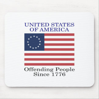 Mousepad Ofensas às pessoas desde 1776