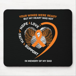 Mousepad Oferece Homens Para Crianças Em Memória Da Leucemi