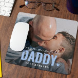 Mousepad Oferta de PAI Personalizado de Ficheiro de Fotogra<br><div class="desc">Mousepad personalizado moderno com o texto 'Não há ninguém como um PAI' com uma combinação de script e tipografia sans e um coração bonito. Personalize com o nome de quem ele é. Este bocal funcionaria para qualquer membro especial da família (avô, tio, irmão ou sobrinho). Um presente de manutenção de...</div>