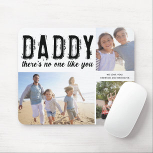 Mousepad Oferta do Dia de os pais de Colagem de Fotografias