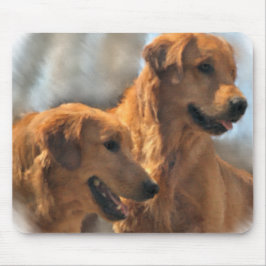 Mousepad Ofertas de Arte para ouros Retriever