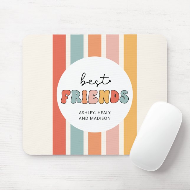 Mousepad Ofertas de Besties de BFFs para Melhores Amigos de (Com mouse)
