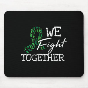 Mousepad Ofertas de Consciência da Família Fita Verde da Do