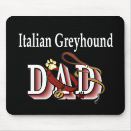 Mousepad Ofertas de Pai de Greyhound Italiano