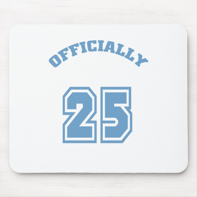 Mousepad Oficialmente 25 (Frente)