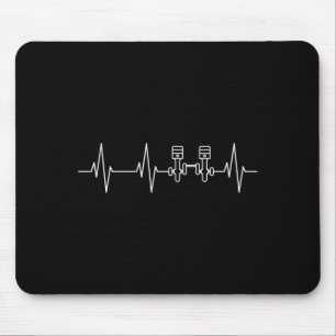 Mousepad Oficina de motor de pistão de eixo de manivela do