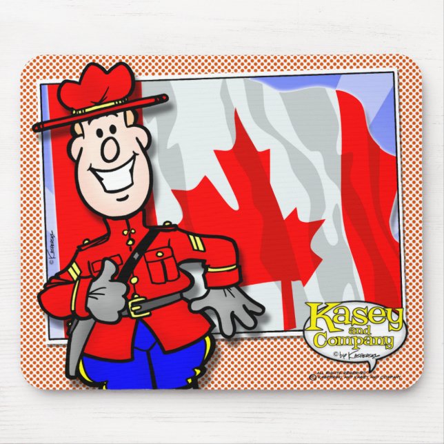 Mousepad Oh Canadá EH! (Frente)