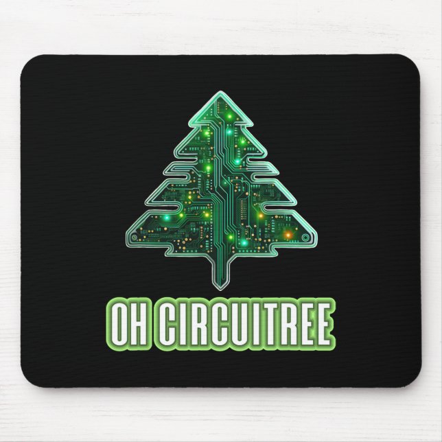 Mousepad Oh Circuito Eletrônicos de Natal Circuito Conselho (Frente)