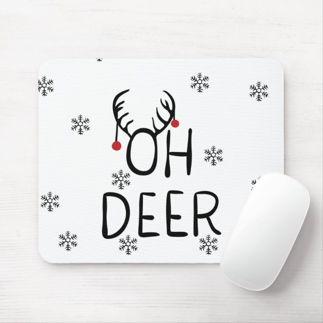 Mousepad Oh, Deer! (Com mouse)