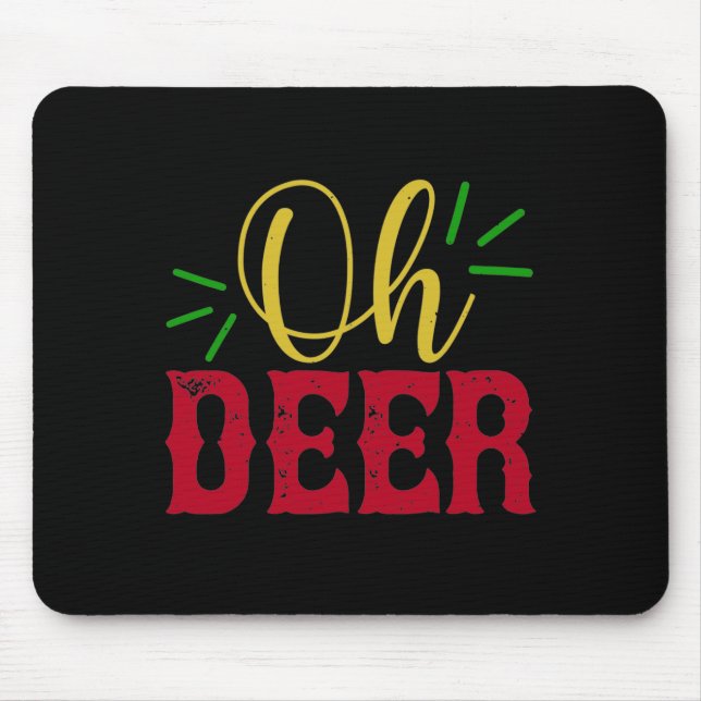 Mousepad Oh Deer (Frente)